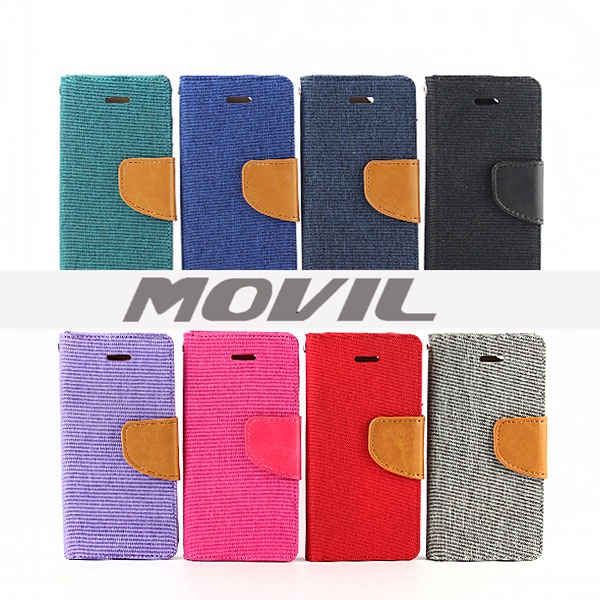 NP-2292 PU cuero funda para Apple iPhone 5s-1